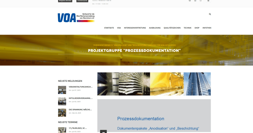 Preozessdokumentation