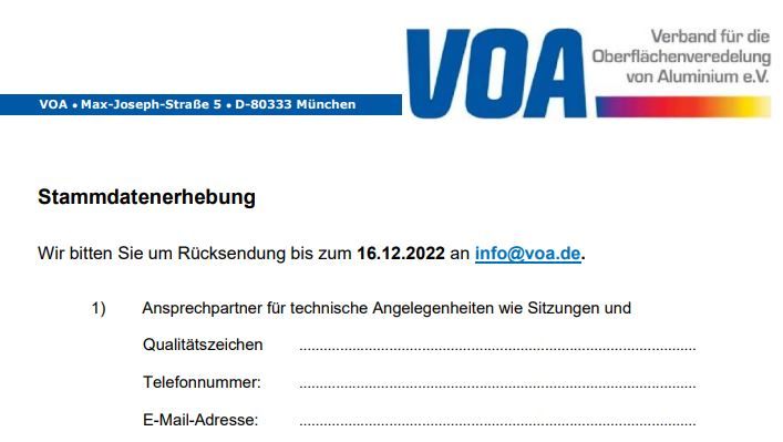 Stammdaten